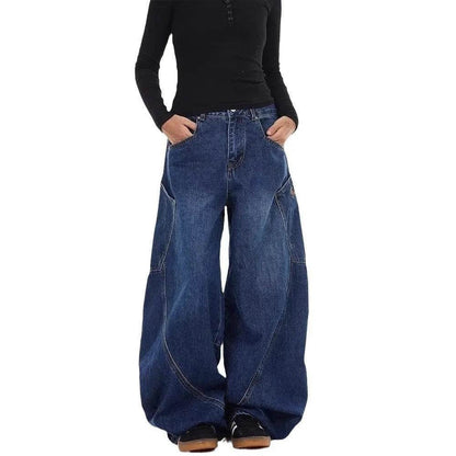 Design Large Pocket Machete Baggy Jeans Pant For Men And Women