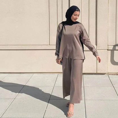 Arab2 piece set  Middle East Dubai Two Pant Suit ArabCo ord  2 piece set