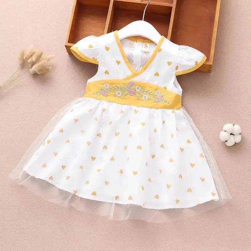 Robes d'été pour bébés filles, robes pour nouveau-nés.