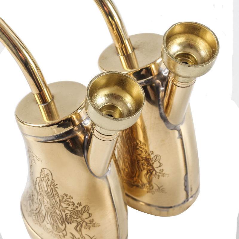 Hookah Can Be Held In Hand With Dual-use Pure Copper