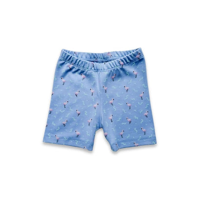 Kids' Bamboo Bike Shorts | Saltwater Floral