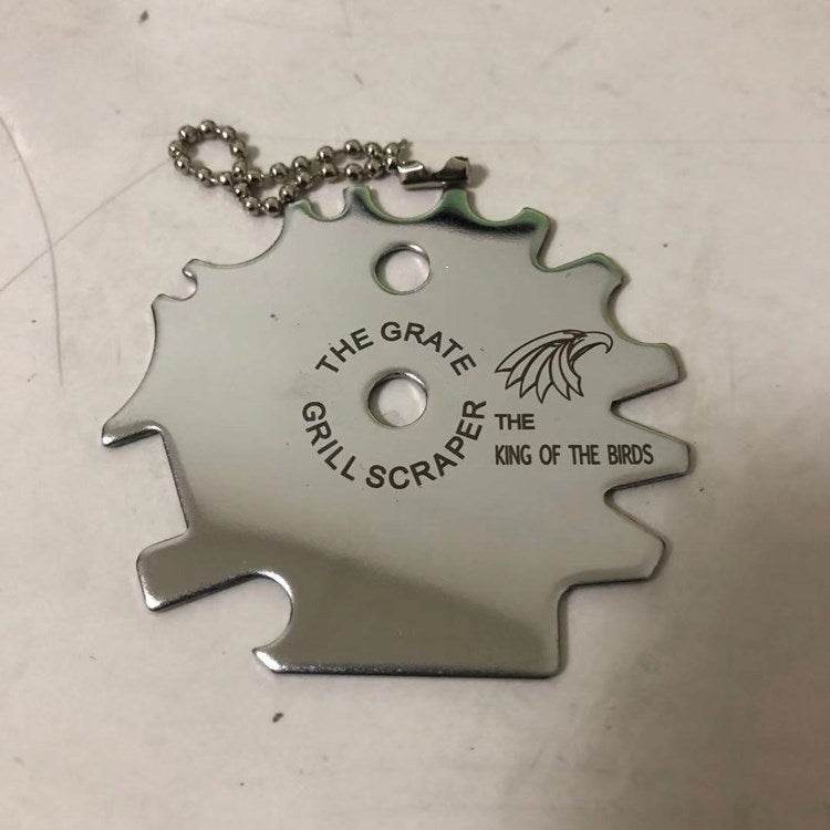 Grattoir de barbecue en acier inoxydable