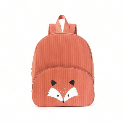 Embroidered Bear Backpack – Corduroy Cute Bag