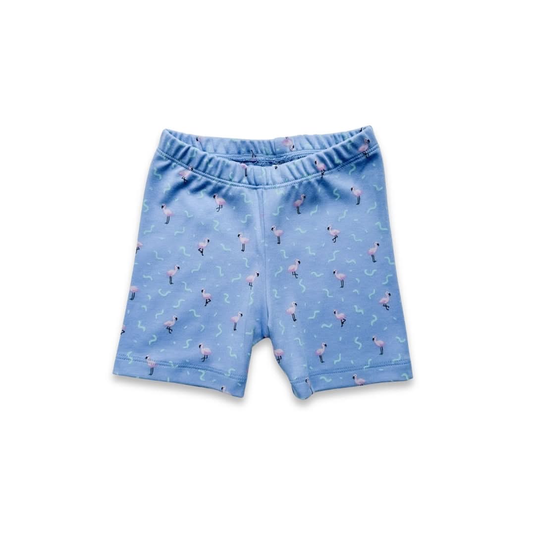 Kids' Bamboo Bike Shorts | Flamingo Fête