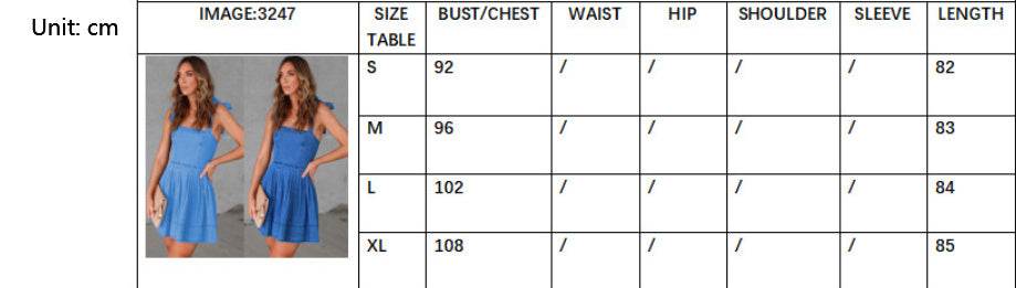 Fashion Personalized Sling Denim Women's mini Dress