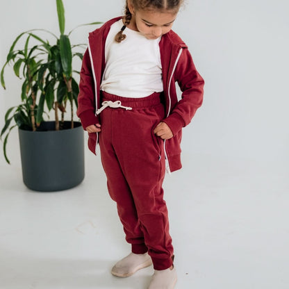 Baby/Kids' Bamboo Fleece Joggers | Dusty Lilac