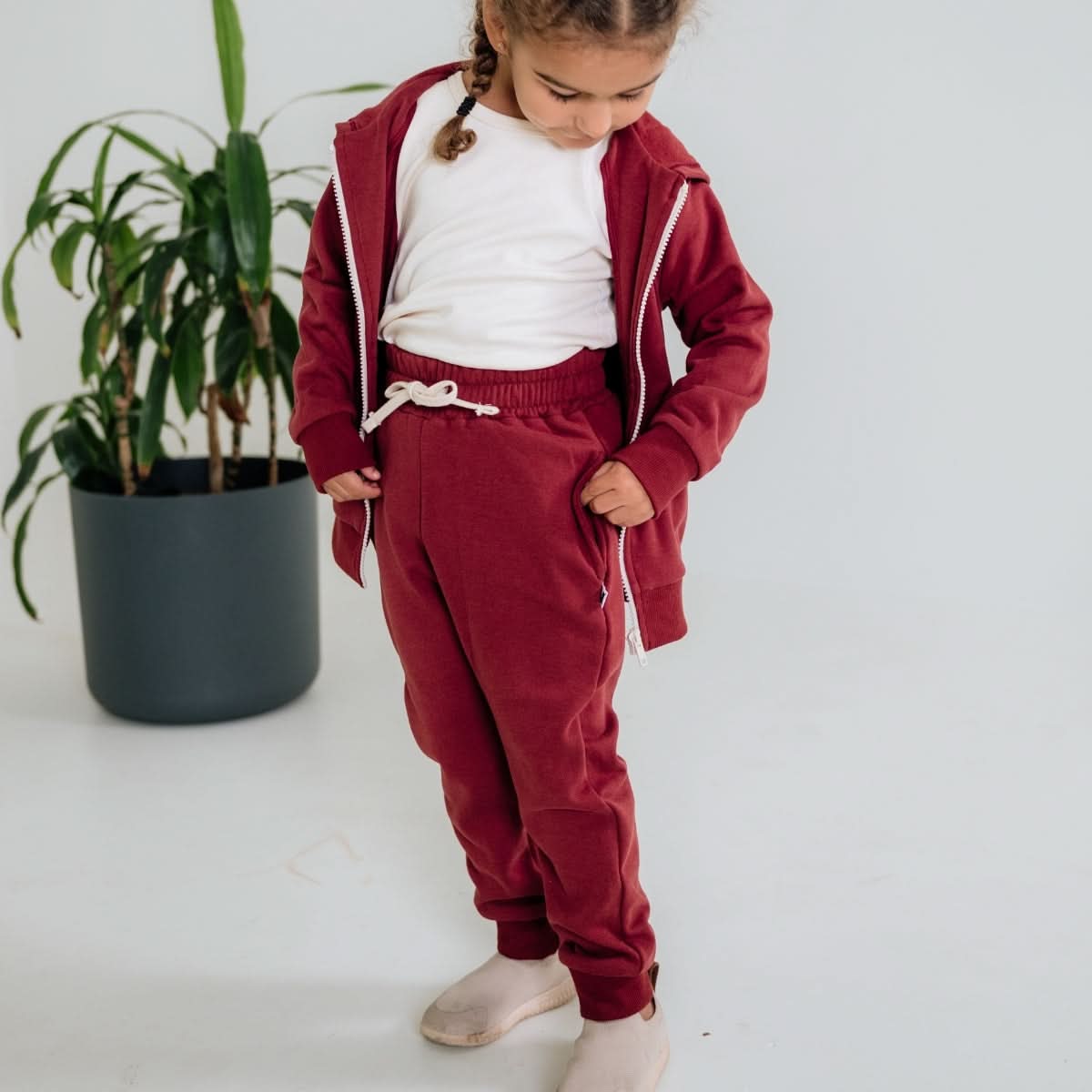 Baby/Kids' Bamboo Fleece Joggers | Navy