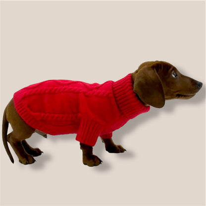 Red sweater