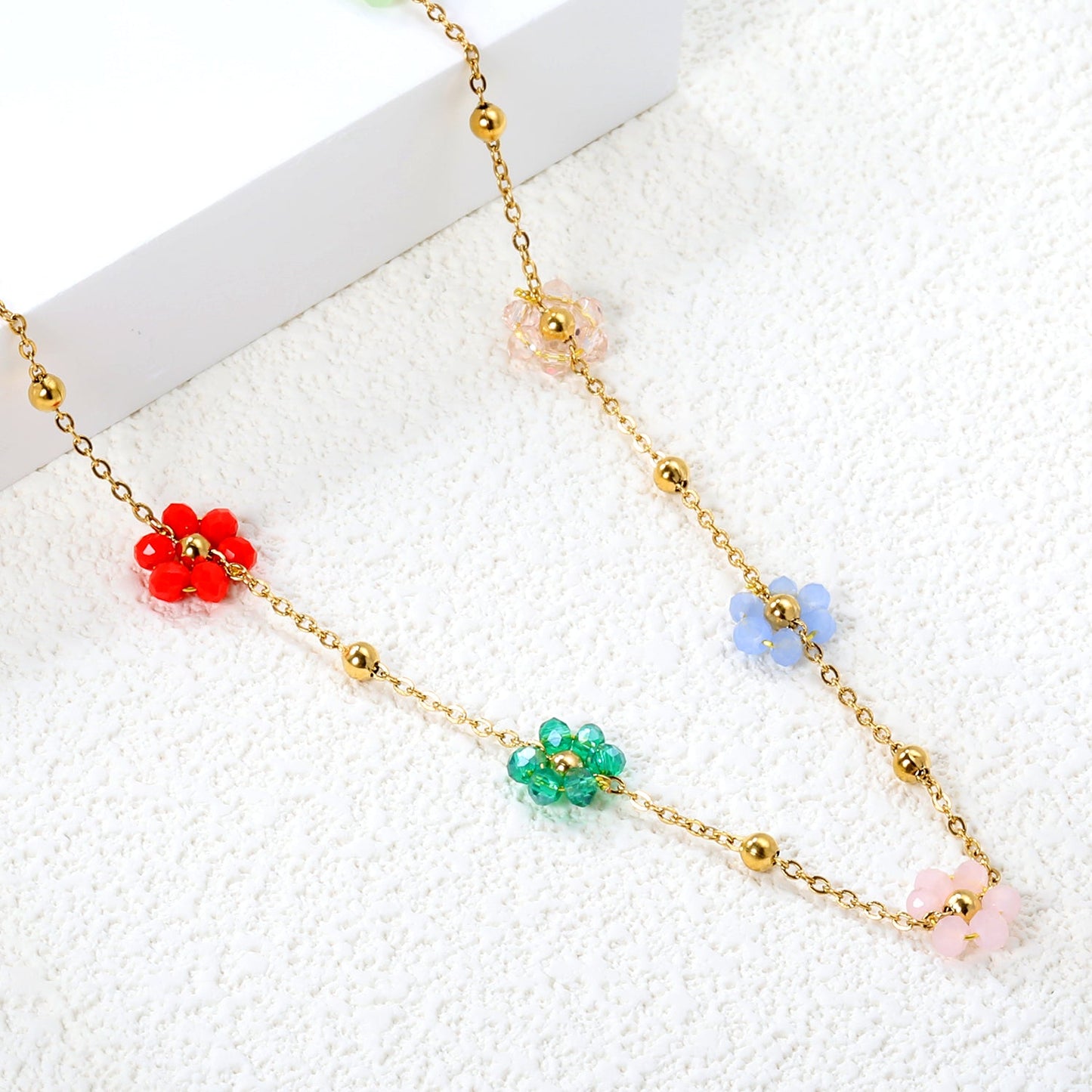 Floral Fusion Pendant Necklace