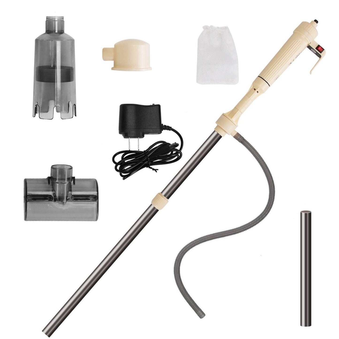 Powerful Electric Aquarium Vacuum Gravel Cleaner