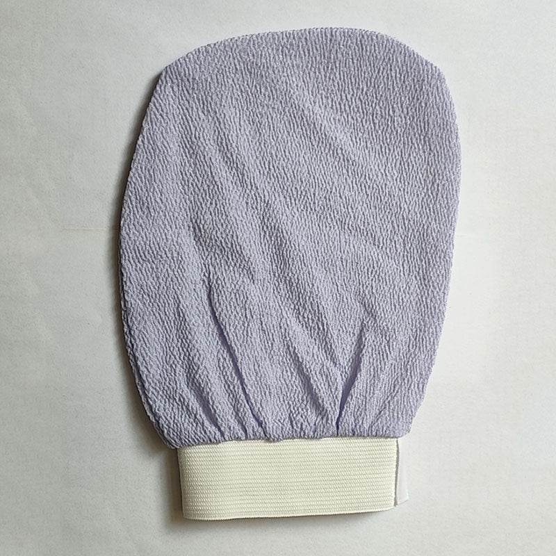 Rayon Bath Gloves exfoliating sponge Single Layer Multicolor Rubbing Dead Skin