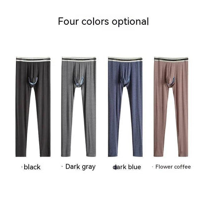 Rhinoceros Horn Big Bag Autumn Long John Pouch panties men's underwear