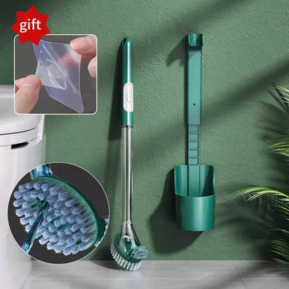 Household Sturdy Bristle strong  silicone Toilet brush
