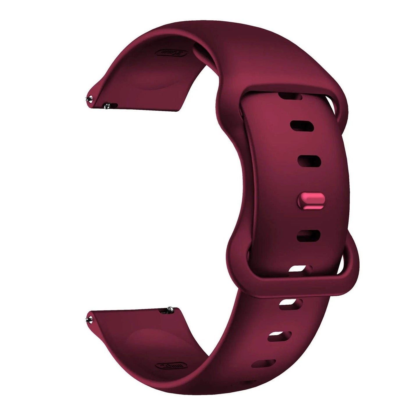 Silicone Watch Strap Butterfly Buckle Strap
