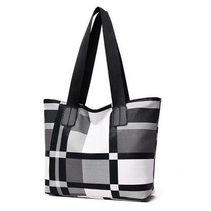 Fashion Women's Shoulder Handbag Plaid