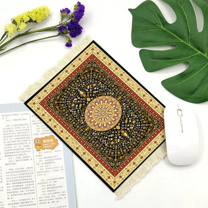 Office mouse pad, Suede fringe mouse pad Hot rubber  Bohemian style