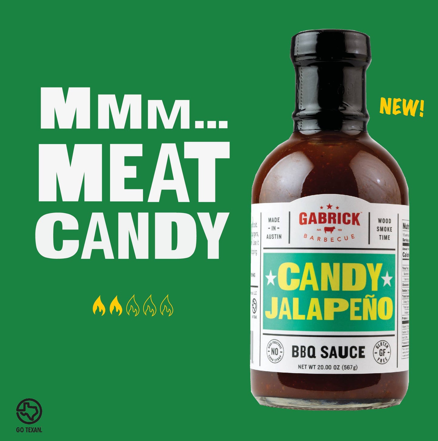 Gabrick BBQ Sauce Co. Candy Jalapeño BBQ Sauce