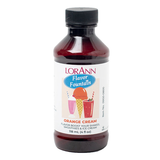 Arôme de Crème à l'orange (aussi connu sous le nom de Dreamsicle ou Creamsicle) - 4 oz. - 32 oz. - Arômes pour crème glacée et boissons - LorAnn Oils - Distribution canadienne - Livraison gratuite partout au Canada pour les commandes de plus de 199 CAD
