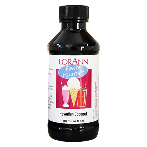 Arôme de noix de coco hawaïenne - 4 oz. - 32 oz. - Arômes pour crème glacée et boissons - LorAnn Oils - Distribution canadienne - Livraison gratuite au Canada pour les commandes de plus de 199 CAD