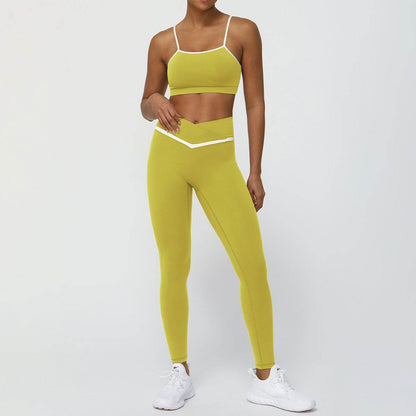 Workout Clothes for Women Running Yoga Outfit Set 2pcs