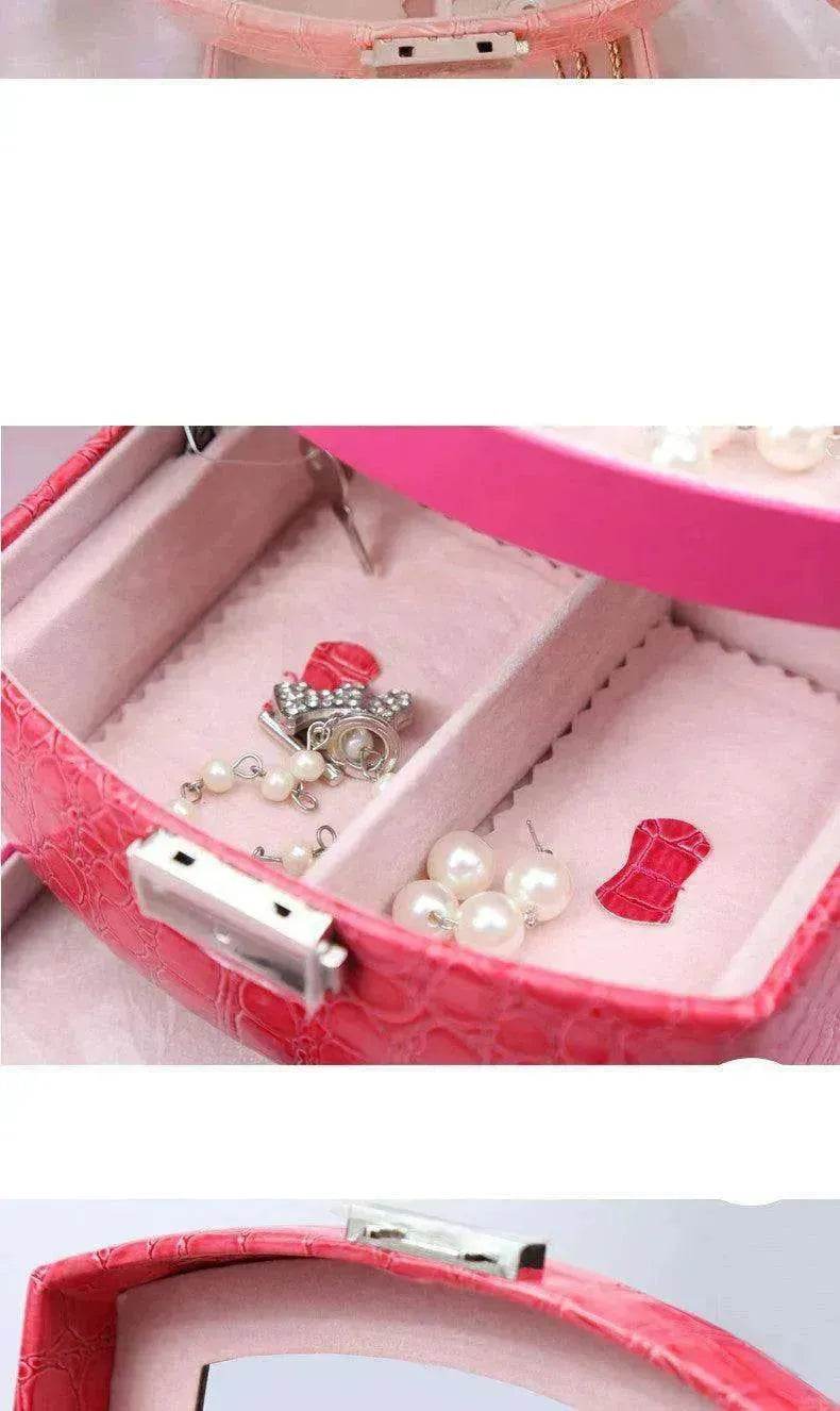 3 Layers Leather Luxury Jewelry Boxes