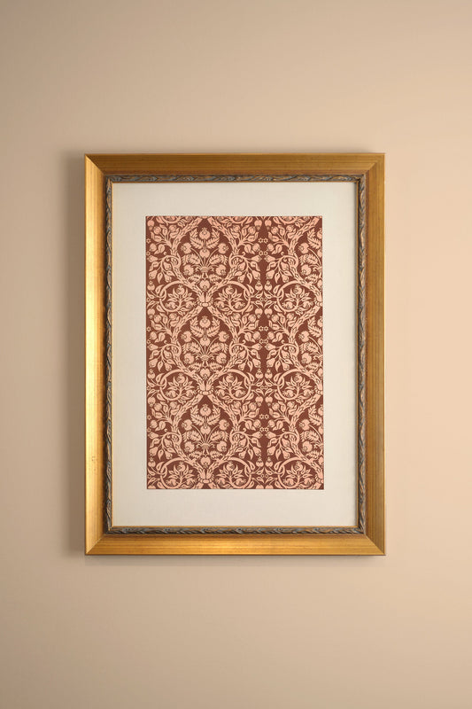 OLD PATTERN, VINTAGE FRAME OR