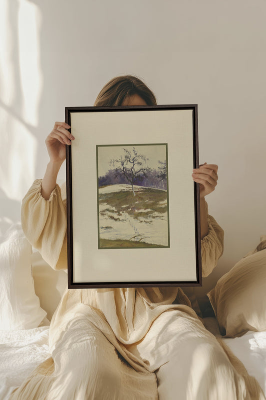SEASONAL REMAINS, Artwork on stretched canvas