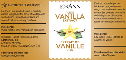 'REDUCED TO CLEAR' Pure Vanilla Extract - 16 oz. - Ships Free Within Canada on Orders Above CAD $199