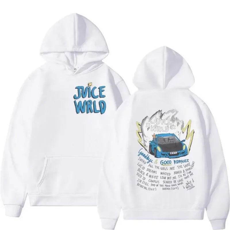 Fashion Printed Personality Pocket Pullover Hoodie Sweatshirt Unisex
