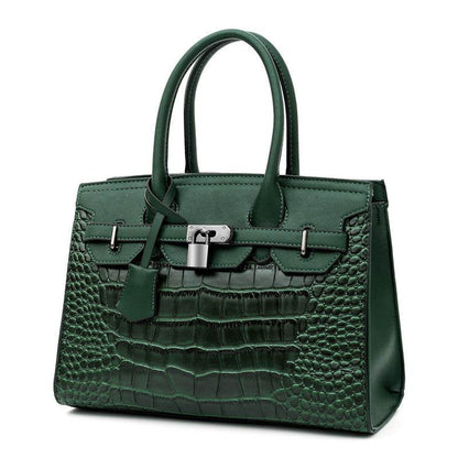 Trendy crocodile pattern Cooperate Work Handbag for Ladies