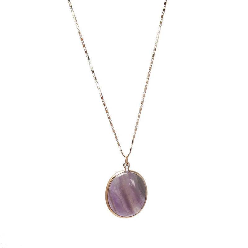 Personalized stone short Dress necklace Unisex