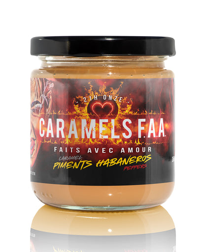 Caramel Piments Habaneros
