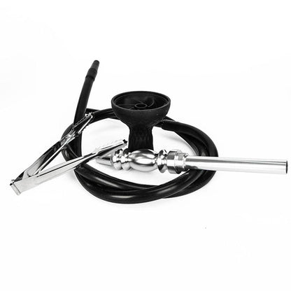 Acrylic round pot hookah set