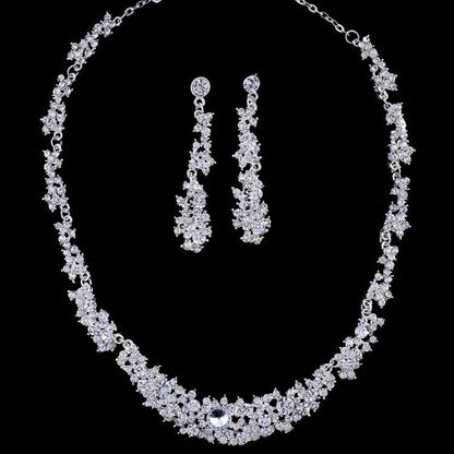 Set of Bridal Diamond necklace set