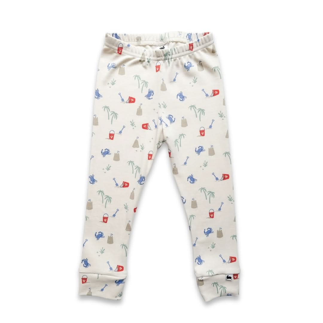 Kids' Bamboo Leggings | Tidal Blue