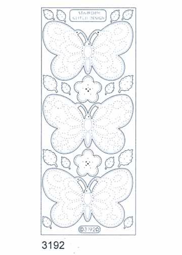 Stickers Stitch by Design - Papillon