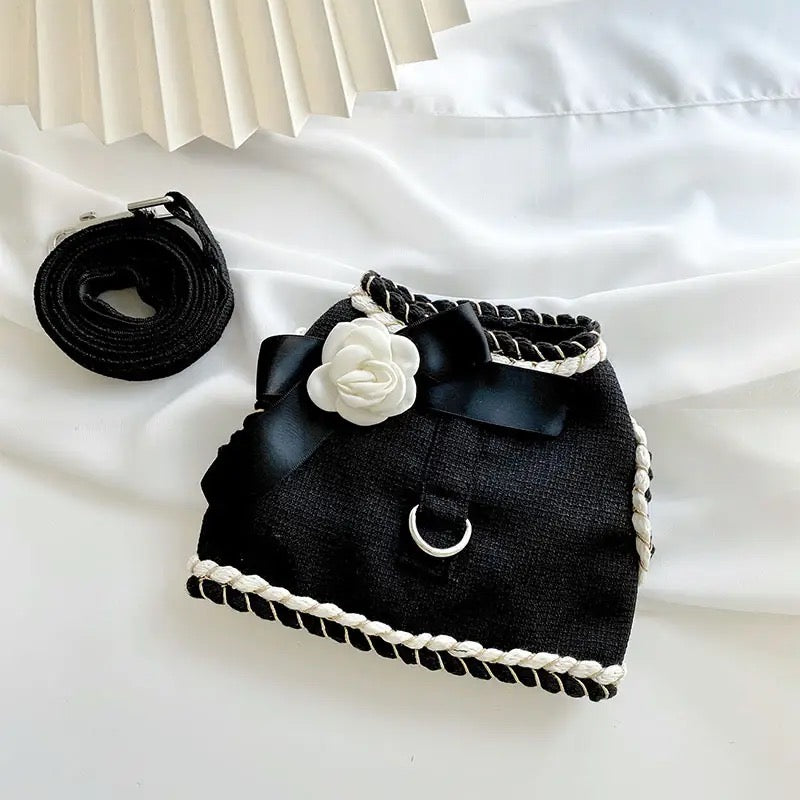 Coco Chewnel Harness Set | Dog Harness Leash and Hat Set