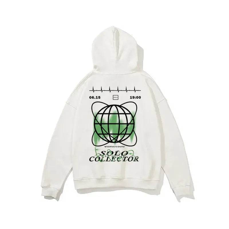 Spring And Autumn Fashion Personalized Hoodie Sweatshirt For Men