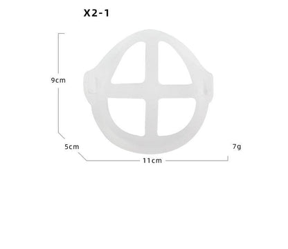 Three-dimensional disposable protective 3D mask stereo bracket