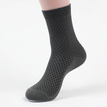 Socks men's new bamboo fiber men's business socks