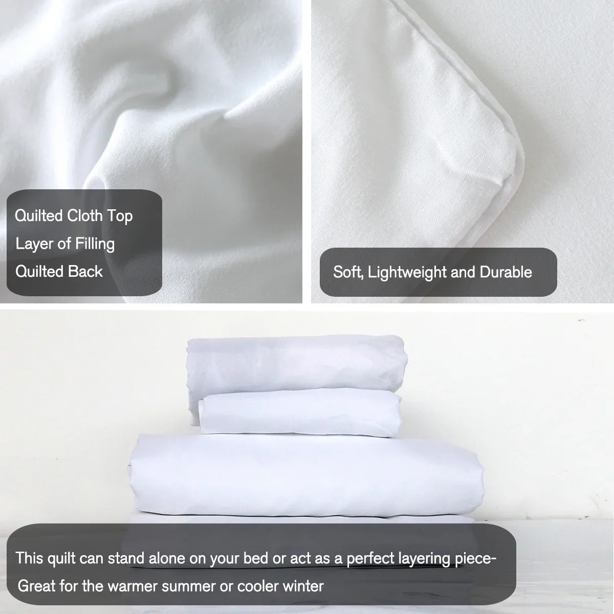 3-piece Set Of Simple And Fresh Blue And White Floral Duvet Cover, Polyester Bedroom Decoration Bedding Set Twin Full Queen King Size