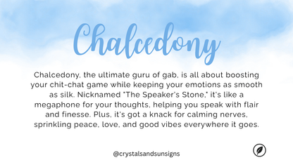 Chalcedony Gemstone Bead Bracelet | The Stone to Support Emotional Resilience