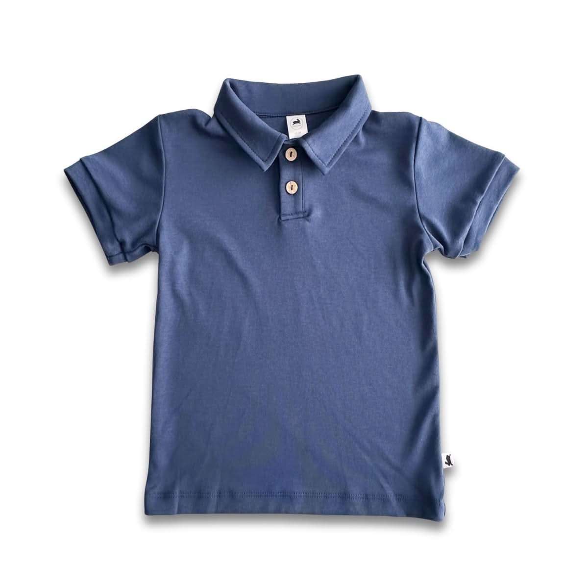 Kids' Bamboo Polo Shirt | Powder Blue