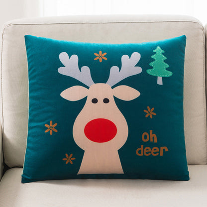 Cute Decorative Throw Pillow – Soft Plush Sofa Cushion for Living Room, Bedroom & Bedside
