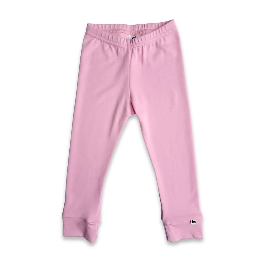 Youth Bamboo Leggings | Taffy Pink