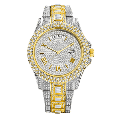 Diamond Studded Luxury Men Watch