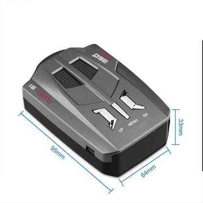 V9 Car Radar Speed Detector Laser 360° Voice Alert Mobile Speedometer