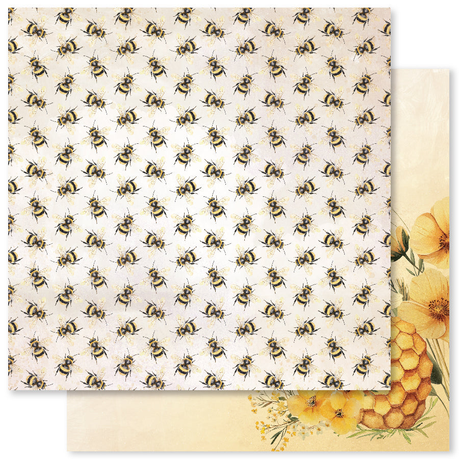 Bees & Butterflies Basics 12x12 Paper Collection 33561