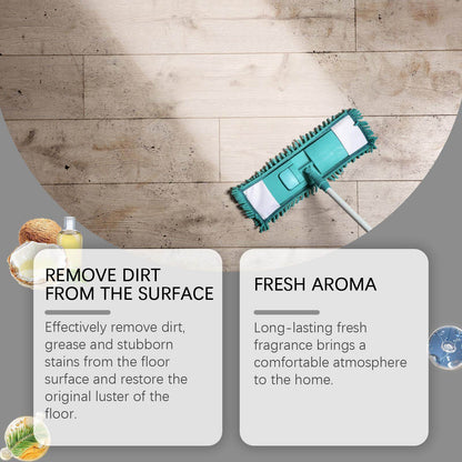 Jiekehao Mop Cleaning Daily Maintenance Renovation Cleaner Suitable For Solid Wood Floor Tiles