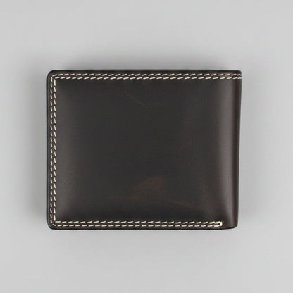 Portefeuille en cuir gaufré de bœuf pour homme
